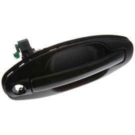 Depo 321-50008-171 - Manija exterior de repuesto para puerta delantera del pasajero para Hyundai Santa Fe, color negro