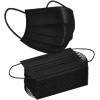 Cubrebocas Tricapa Termosellado Plisado Negro 1000 Piezas