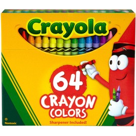 Crayola Classic Color Pack Crayons, Assorted 64/Box