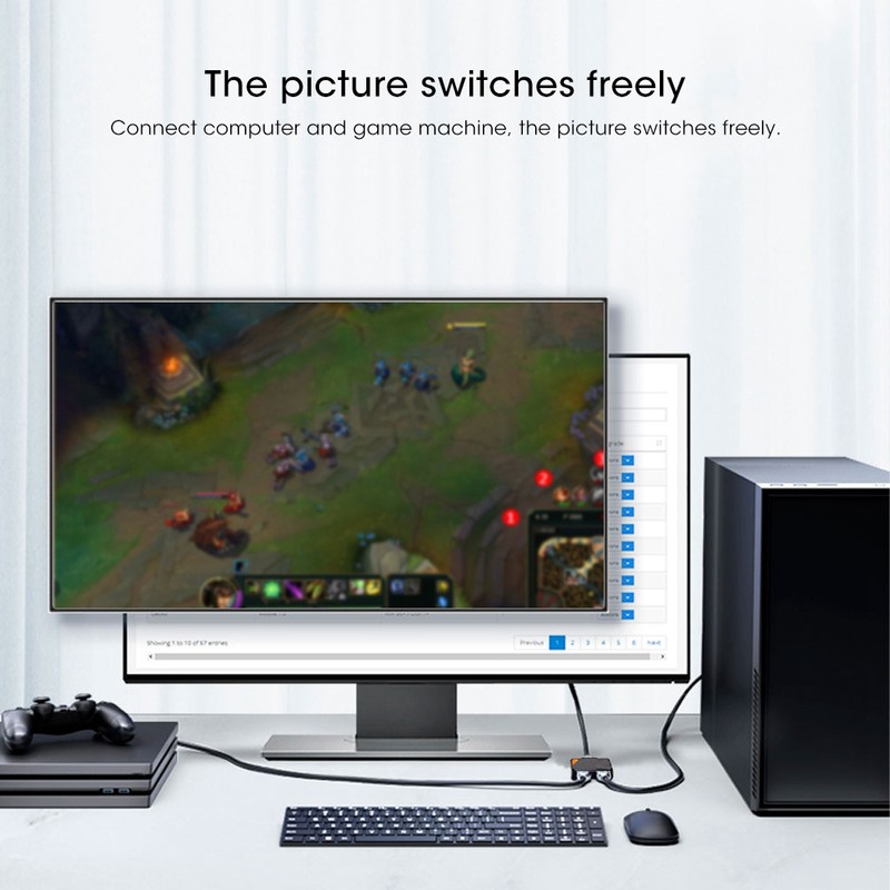 Geva HDMI One in Two Switcher Two in One Out