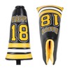 Hockey Black Golf Club Blade Putter Headcovers Cover Protector Magnetic