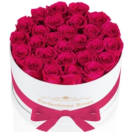 Perfectione Roses 27 Roses in a Box, Mothers Day Rose, Preserved Flowers for Her, Flowers for Delivery Birthday Gifts for Women (Radiant Pink)