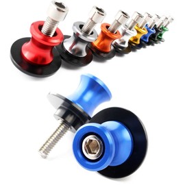 6MM M6 *1.5 Aluminum Bobbin Rear Stand Hook Swing Arm For Yamaha YZF R1 R3 R6s R6 R7 YZF1000 R125 R25 600r MT01 MT03 MT125 MT09 MT10 FZ09 FZ10 F10 F10 F10 FF z-1 (fz) s10V) FZ6 FZ8 FZS1000 FZ1 FZS600