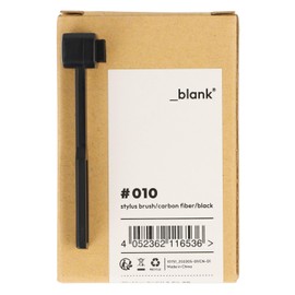 _blank #010 | Needle Brush for Record Needles | Carbon Fibre | Carbon | Black