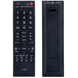 New CT-90325 Remote Compatible with Toshiba TV 40E200UM 40E210U 40E220U 40FT1 40FT1U 40FT2U 40FT2U1 40SL412 40SL412U 46G310U 46SL412U 55G310U 55G310U1 55HT1 55HT1U 22AV600U 19AV600U 32E200U