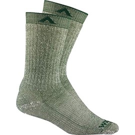 Wigwam Merino Comfort Hiker 2-Pack Kashmir LG (US Men's Shoe 9-12, Women's Shoe 10-13)