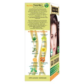 Indus Valley Copper Mahogany Gel Hair Dye Colouring Kit 5.4