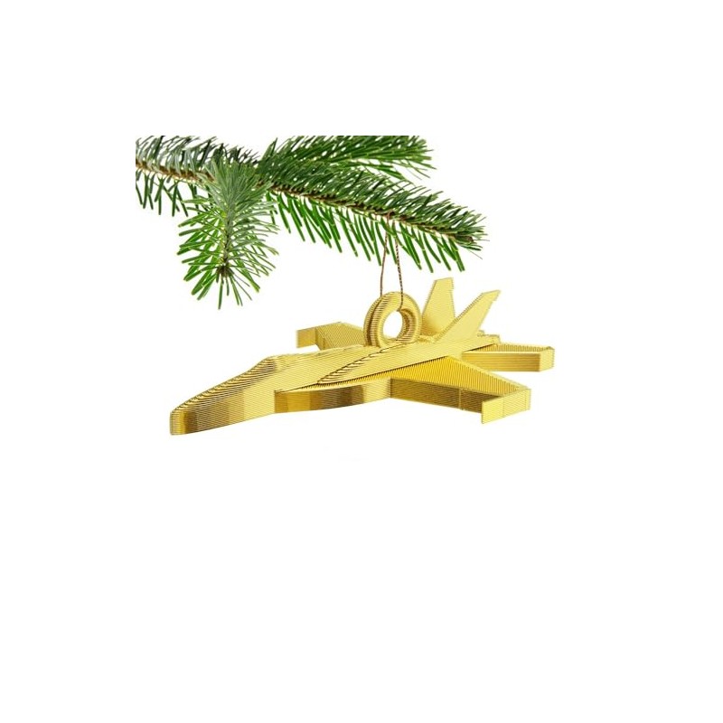 Super Hornet Fighter Jet Christmas Tree Bauble Decoration Ornament for