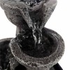 LED Illuminated Tabletop Waterfall Flowing Water Fountains with Ball for