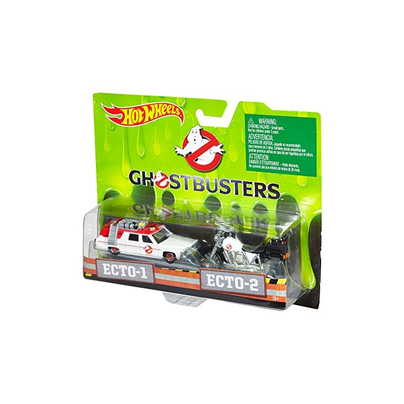 Hot Wheels Ghostbusters 1:64 Scale Diecast Figure (2 Pack)