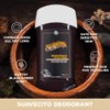 Suavecito Black Amber Scent Stick Deodorant Underarms Men's Grooming Aluminum
