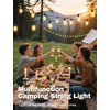 Tenmiro 120FT Solar Outdoor String Lights with Remote and 32+2