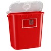 Bemis Health Care 108030-10 Sharps Container, Red, 8 gal, Pack