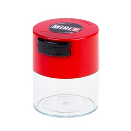 Minivac - 10g to 30 grams Vacuum Sealed Container - Red Tint