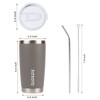 BJPKPK 20 oz Stainless Steel Insulated Tumbler Cup With Lid