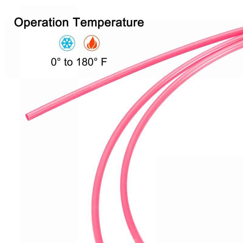 sourcing map Fiber Optic Rods PMMA 1.5mmx50cm for Sight Filament