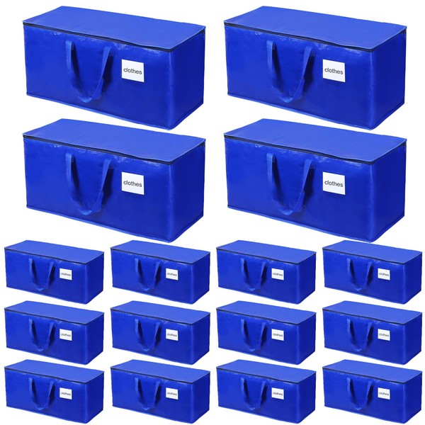 Abbylike 16 Pcs Extra Large Moving Bags with Handles and