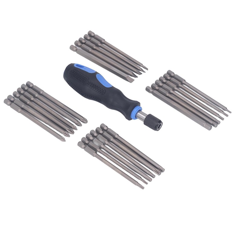 24Pcs Screwdriver Bit Set CR V Strong Magnetic Multifunctional Screwdriver