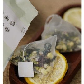 Bitter Melon Lemon Tea, Flower And Fruit Tea Can Be Hot Or Cold Brewed, Flower Tea Beverage Add Water And Drink 15 Bags Shipping from California, U.S.