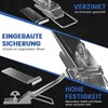 NTG Eccentric Lock with Mounting Plate, 210 mm, Galvanised and