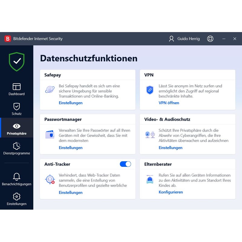 Bitdefender Internet Security 1 Gerät / 18 Monate (Code in