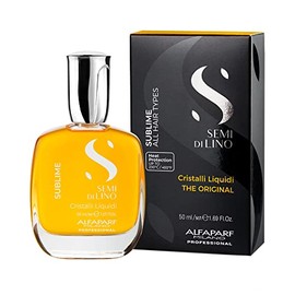 Alfaparf Milano Semi Di Lino Sublime Cristalli Liquidi Finishing Smoothing Serum - Provides Shine and Protection - Professional Salon Quality