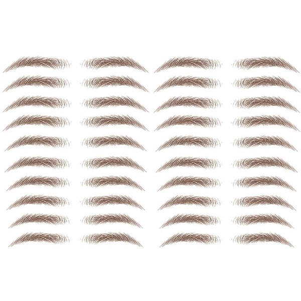 Yesallwas Eyebrow Stickers 2 Pcs Set of 20 Pairs Fake