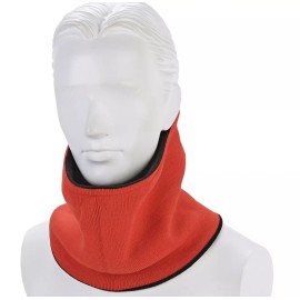 Spyder Mens' Spyder Reversible neck Warmer Logo Gaiter Black and Volcano NWT