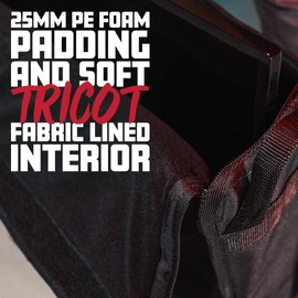 Gator Cases Padded Nylon Dual Carry Tote Bag for Transporting (2) LCD Screens, Monitors and TVs Between 19" - 24", (G-LCD-TOTE-SMX2)