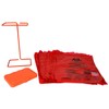 SP Bel-Art Poxygrid Bench-Top Biohazard Bag Holder Kit; Includes 100