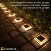 Lacasa Solar Deck Lights, 8 Pack 30LM LED Dock Lights