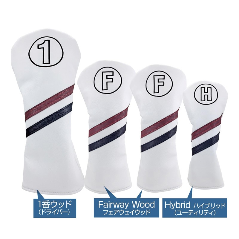 Golf Headcover Utility Fairway Wood Driver Golf Cover UT Cover