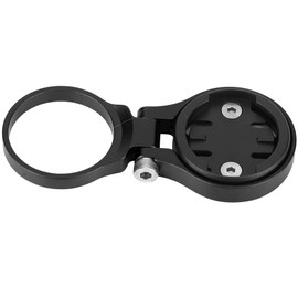 Bicycle Bike Adjustable Stem Mount Holder for Garmin Edge 1000 820 810 520 Computer GPS (Black)