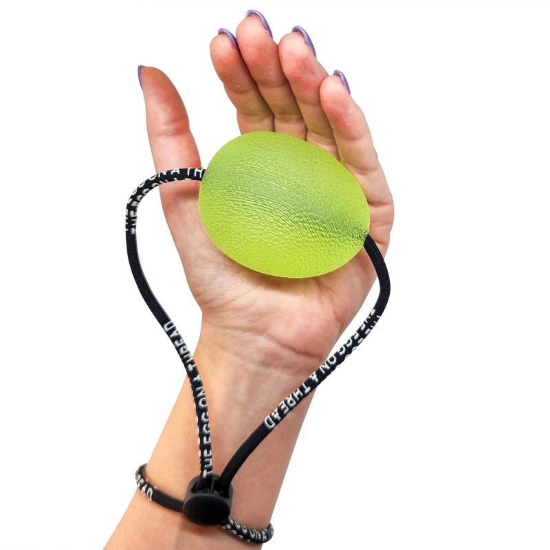 THE EGG ON A THREAD - hand squeezer trainer, grip