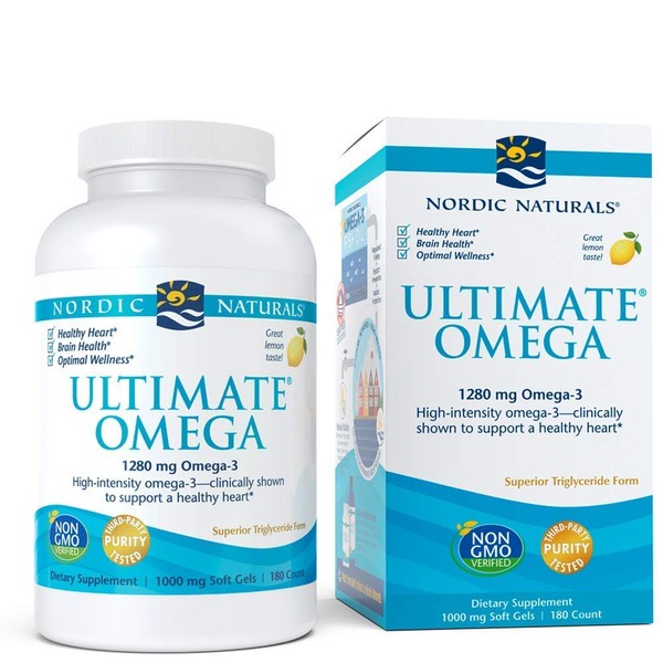 Nordic Naturals, Ultimate Omega 1280Mg, 180 Count