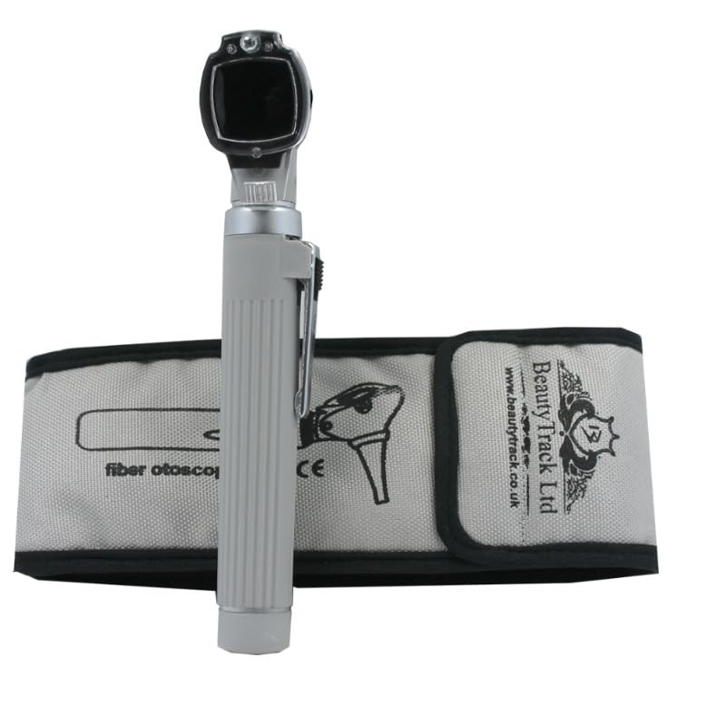 BeautyTrack F.O Mini Otoscope Auriscope Fiber Optic Ent Medical Diagnostic