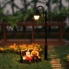 Evemodel ZY35087OB 12pcs Model Train Platform Park Street Seat Bench