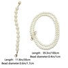 HAOBIN Pack of 2 Beads Bag Chain Bag Strap Pearl