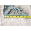 2 Cast Iron Octopus Brackets Nautical Garden Braces Shelf Corbels