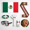 Fiesta Fútbol Paquete México 6 Kits De Cotillón Copa Mundial