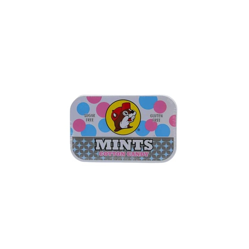 Buc-ee's Fresh Breath Mints – Sugar-Free, Gluten-Free, Long-Lasting Breath Freshener,
