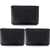 Oruola 3pcs Small Change Purse,Portable PU Change Purse,12 x 8cm/4.72