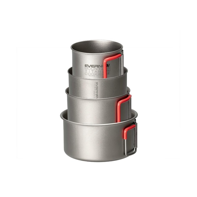 Evernew ECA081 Cookware Pot Ti 250cup NH
