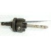 BLU-MOL Quick Change Hole saw Mandrel, 1-1/4"-6" Hole Saw, 3/8"