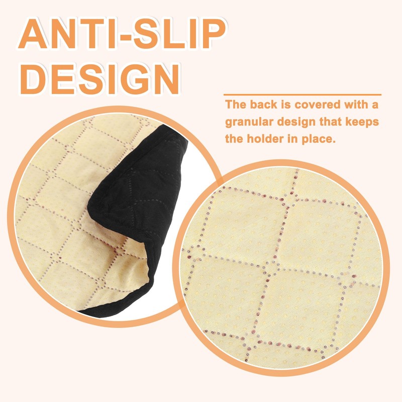 sourcing map Couch Sofa Armrest Organizer Non-Slip Chair Arm Recliner