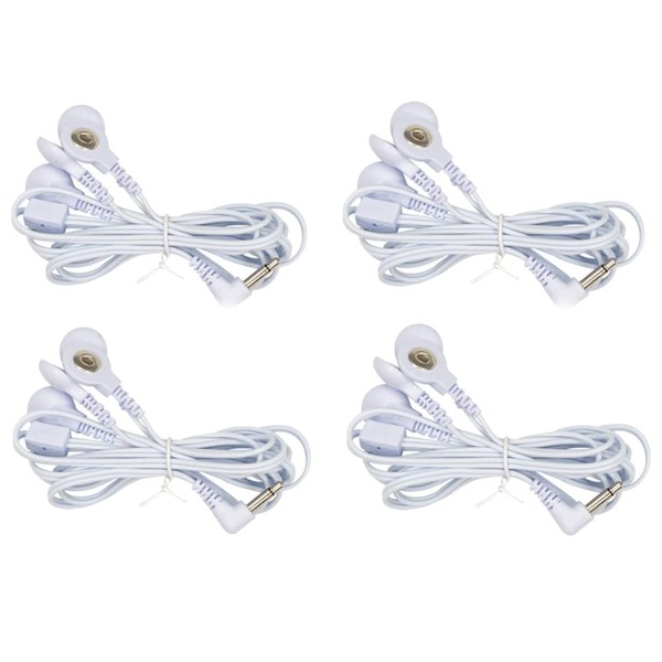 4PCS TENS Wire Cable, Electrode Lead Wires Cable for Tens