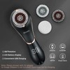 Facial Cleansing Brush, Electric Face Scrubber Rechargeable Exfoliator IPX-7 Waterproof