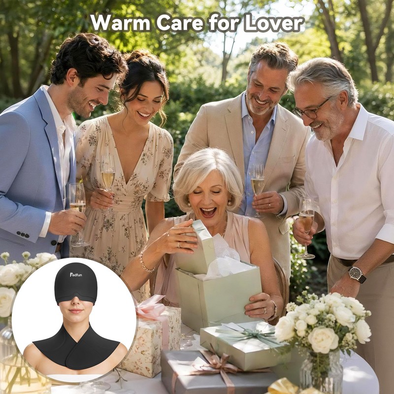 Migraine Relief Cap&Neck Ice Pack Wrap