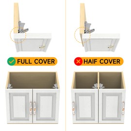 Cabinet Hinges,1 Pair 175 Degree Hinges, Concealed Hydraulic Adjustable Mounting Hinges Soft Close Cabinet Hinges Nickel-Plated Steel Buffer Dampers for Wardrobe, Cupboard, Folded Door (Full Overlay)