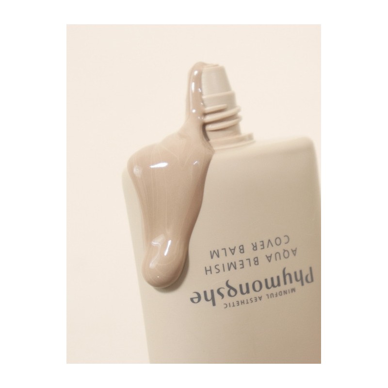 Pimonche Aqua Blemish Cover Balm 50ml (NEW Neutral Soft Beige